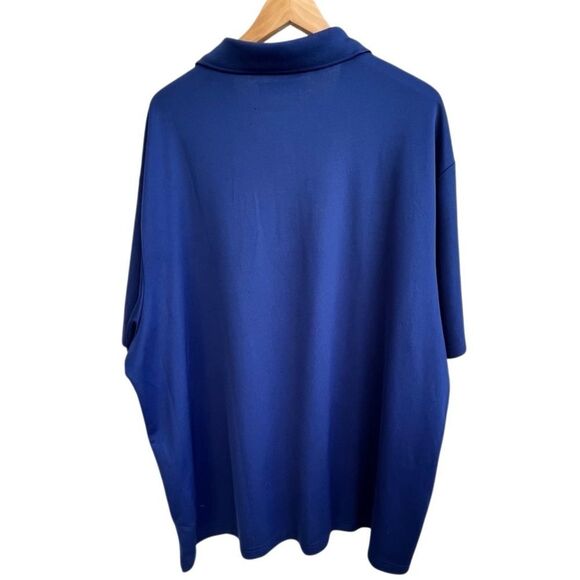 Roundtree & Yorke Performance Polo Shirt Men’s 3XB Royal Blue - Picture 3 of 8